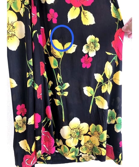 60's flower dress