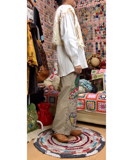 aran knit vest