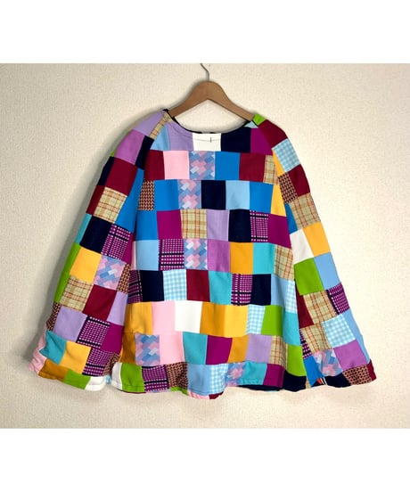 patchwork poncho