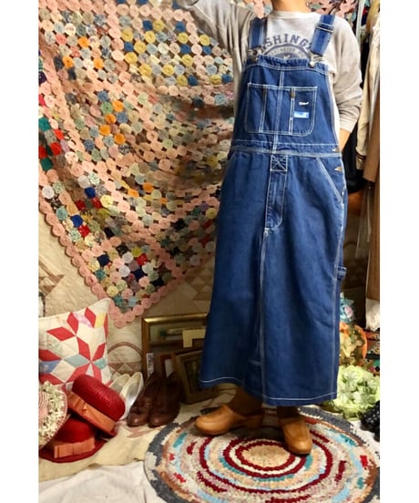 denim salopette