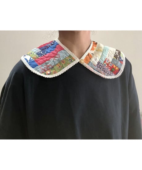 【Quilt original 】patchwork quilt collar ①