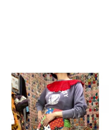 crochet collar（red）