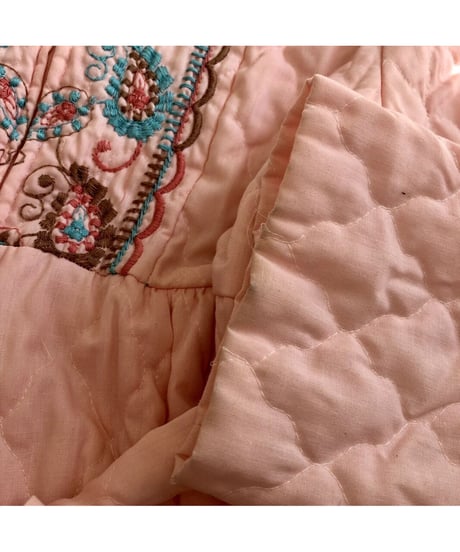 embroidered quilting dress