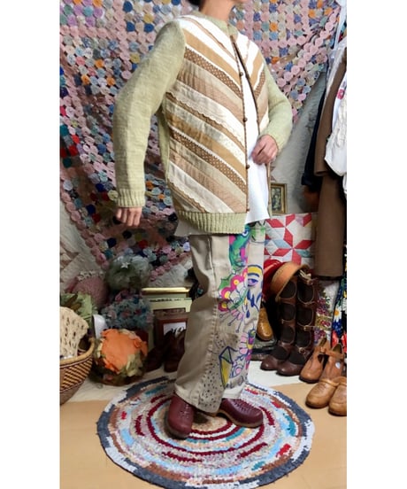 patchwork cardigan