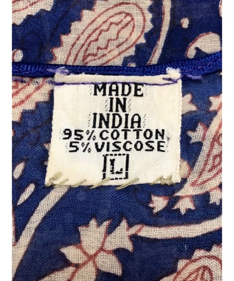 vintage indian cotton dress ③