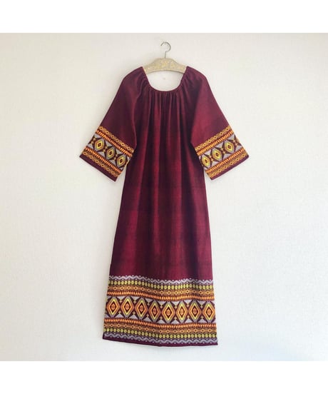 guatemala embroidered one-piece