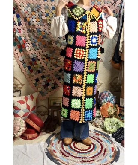 granny square dress