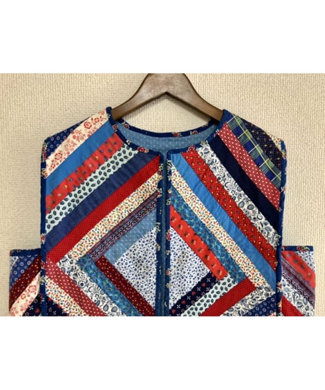 vintage patchwork vest