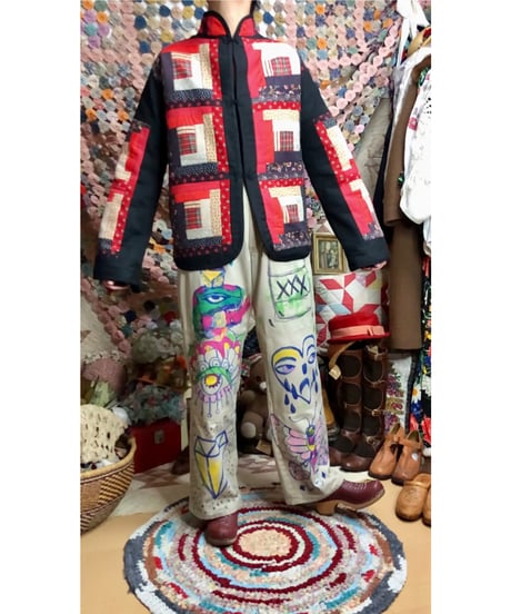 patchwork quilt jacket