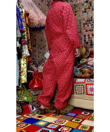 70-80s quilted jumpsuits