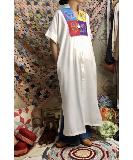 hand embroidered one-piece