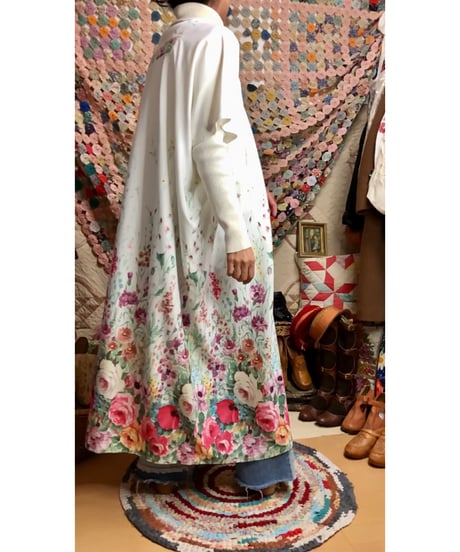 70s easy flower dress