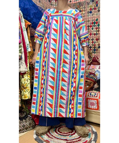 geometric patterns easy dress
