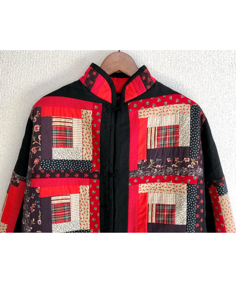 patchwork quilt jacket