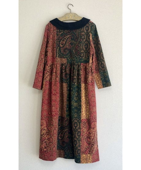 paisley cotton one-piece