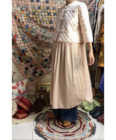 1950's quilting bed jacket