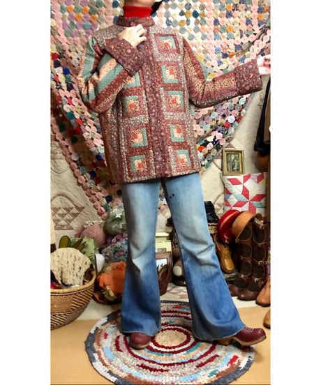 patchwork quilt jacket