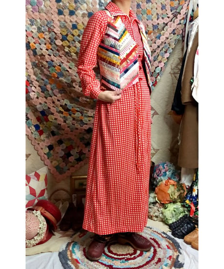 patchwork vest