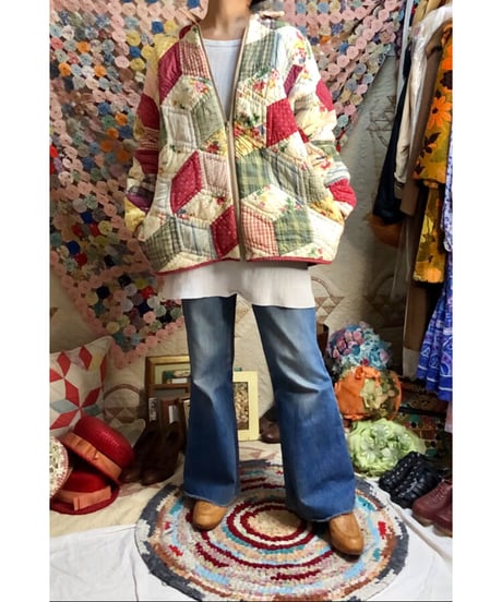 patchwork quilt jacket