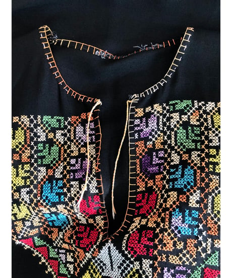 palestinian embroidered dress