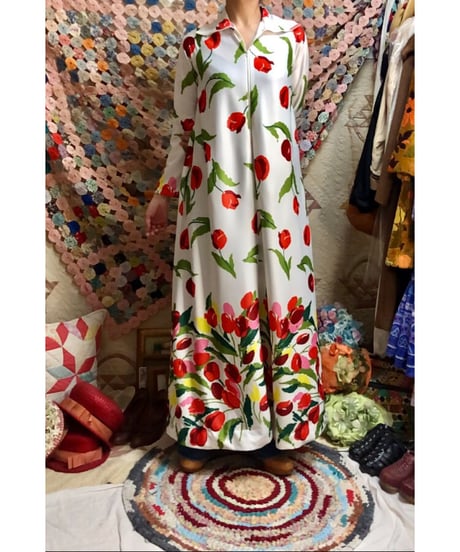 70's tulip dress