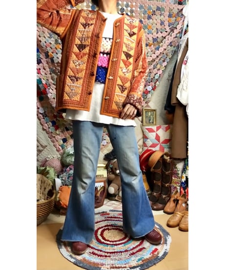 patchwork quilt jacket