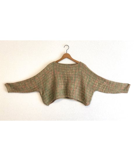 90s cotton knit set up