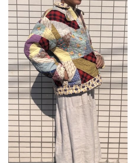 patchwork quilt jacket