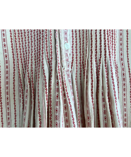 l.l.bean flannel dress（red）