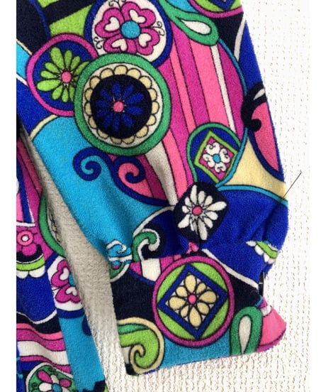60-70's psychedelic shirt jacket