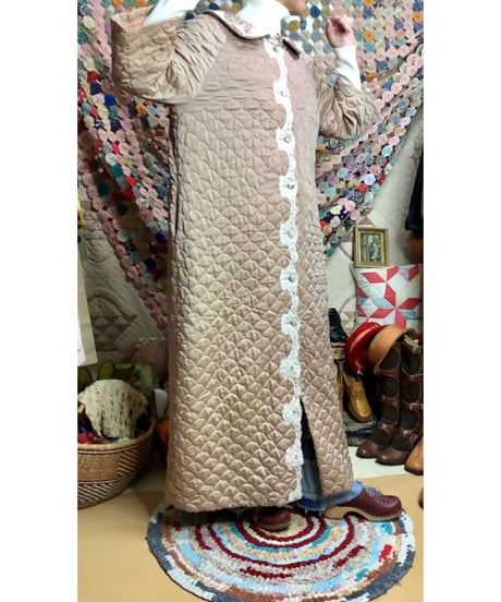60s quilting robe