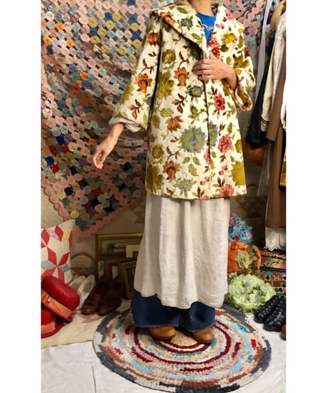 60's tapestry coat