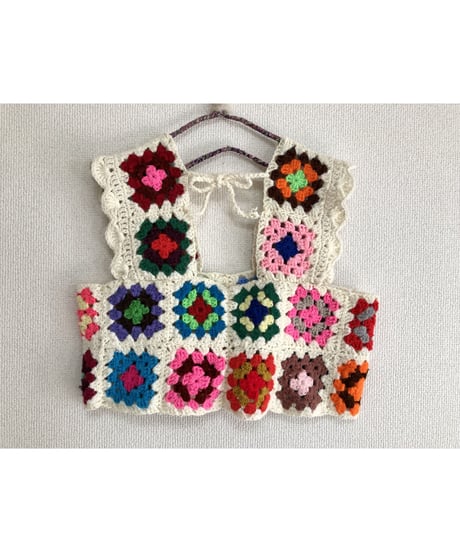 granny square vest