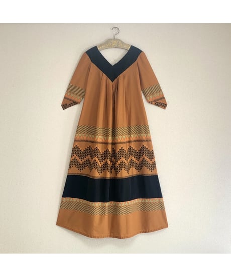 folklore print one-piece