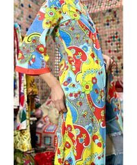 60-70s flower robe