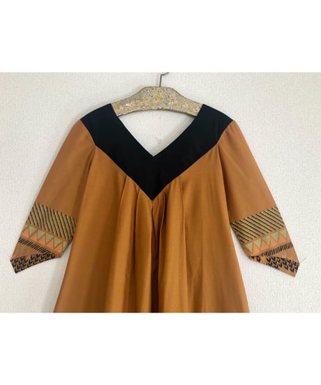 folklore print one-piece