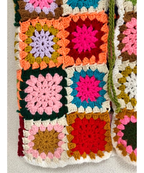 granny square vest