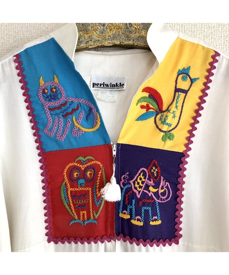 hand embroidered one-piece