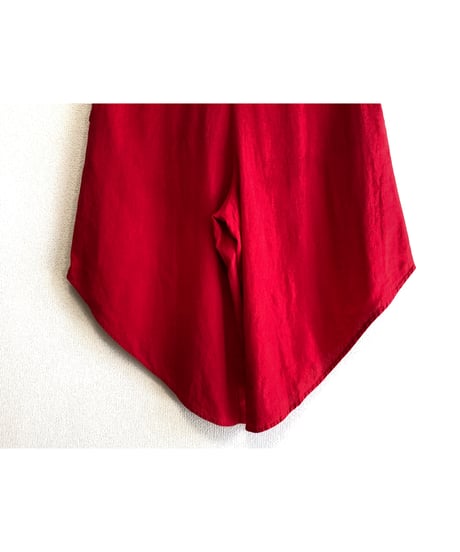linen salopette pants