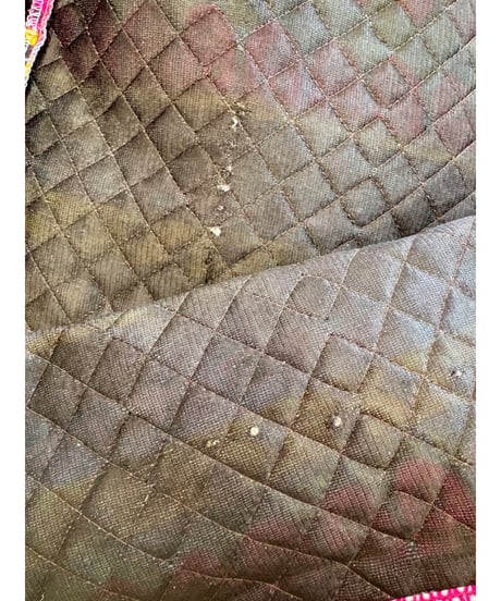 60-70s quilted wide leg pants