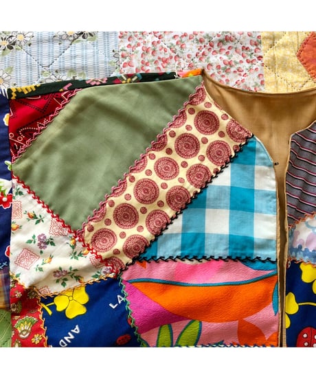 crazy quilt jacket