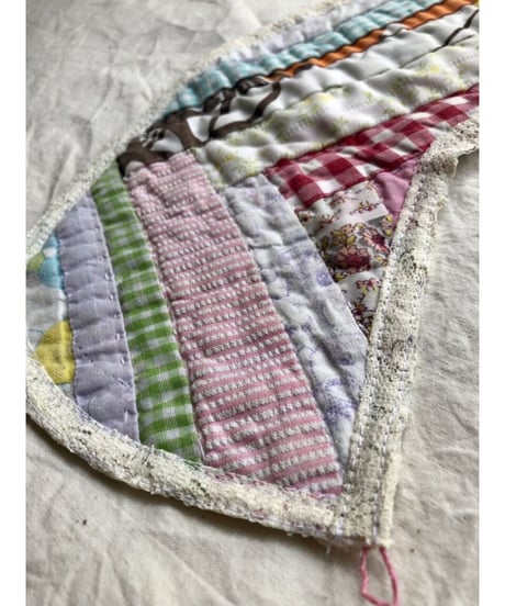 【Quilt original 】patchwork quilt collar ⑤