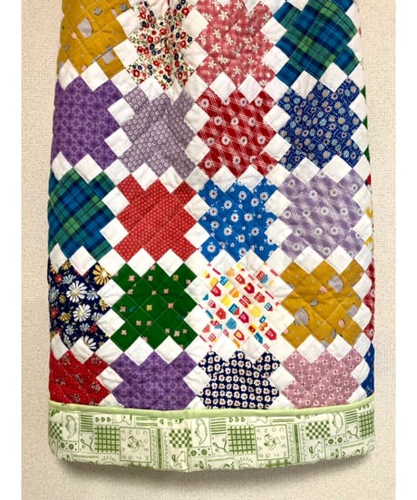 patchwork quilt skirt
