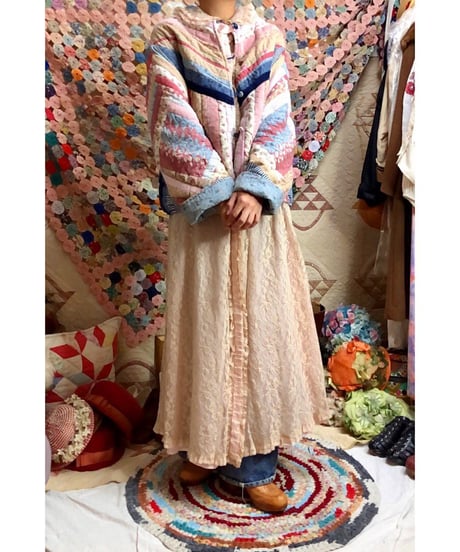 vintage patchwork quilt jacket