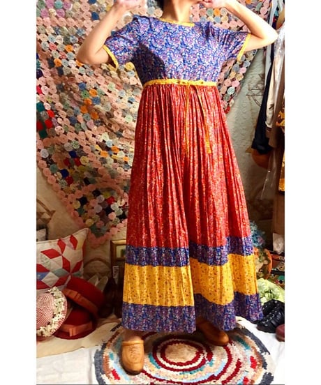 flower cotton dress