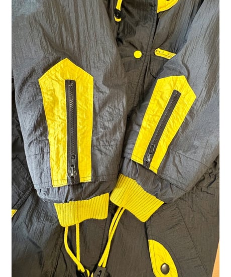 80s 2tone color blouson