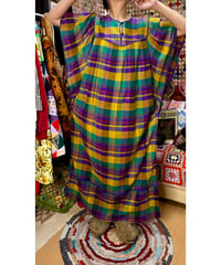 plaid easy dress