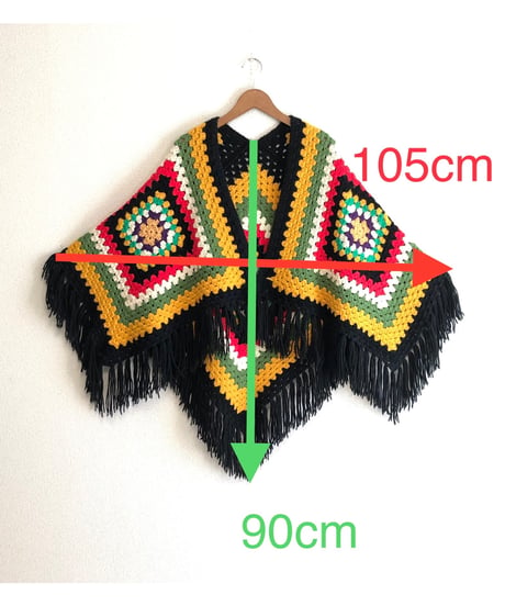granny square shawl