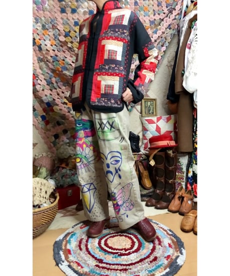 patchwork quilt jacket