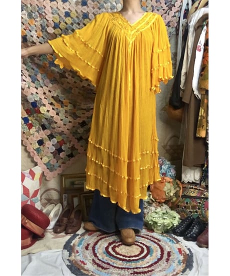 mexican gauze one-piece(dead stock)